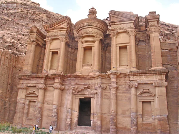 Mosteiro em petra — Fotografia de Stock