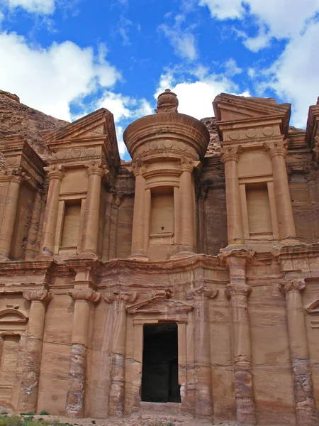 Monastery at Petra — Stock Photo, Image