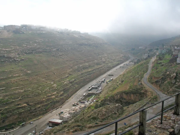 Montañas cerca de Kerak — Foto de Stock