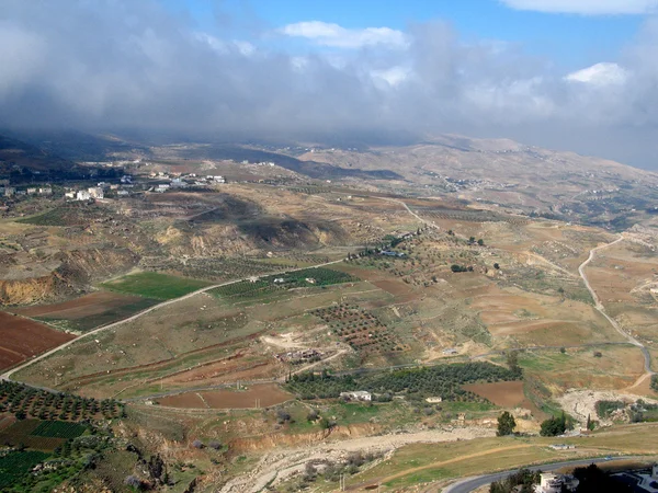 Montañas cerca de Kerak — Foto de Stock