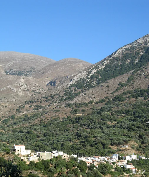 Small city in Crete — Stock Photo, Image