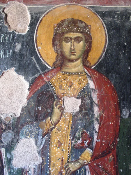 Girit'teki Yunan manastırda fresco