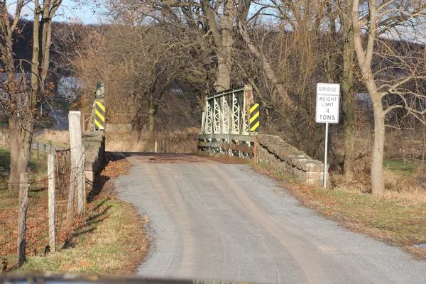 Ett körfält bridge — Stockfoto