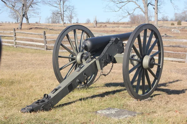 Cannon on Cart — Stock Photo, Image