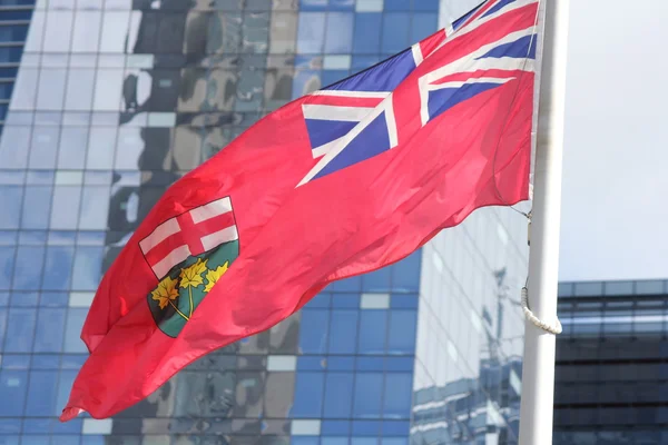 オンタリオ州の旗 — ストック写真