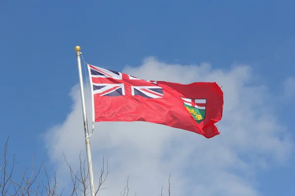 Прапор rovince Онтаріо — стокове фото