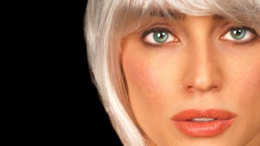 Glamour kadın siyah