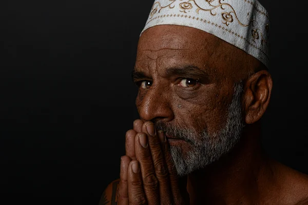 Spiritual Indian man — Stock Photo, Image