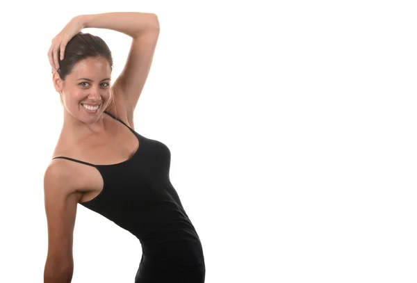Woman stretching — Stock Photo, Image
