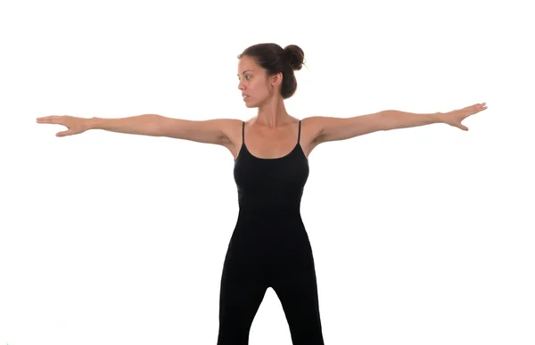 Woman stretching — Φωτογραφία Αρχείου