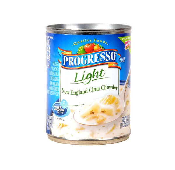 ProGresso sopa de almejas —  Fotos de Stock