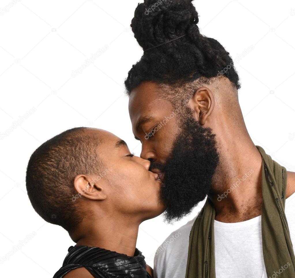two Afro American Lovers