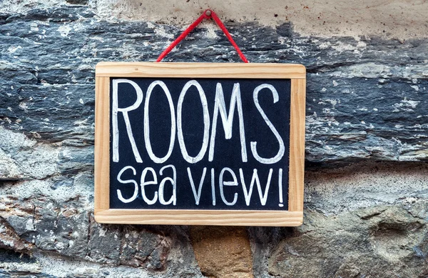 Rooms available sign — Stock Photo, Image