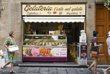 Geleneksel İtalyan gelateria