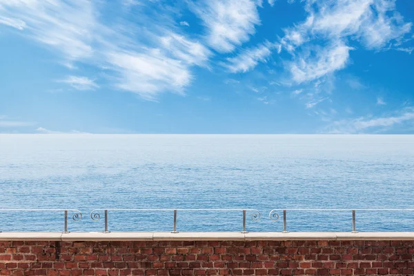 Vista calma da paisagem marinha — Fotografia de Stock