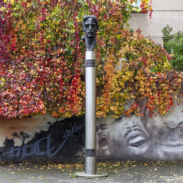 Estatua de Frank Zappa — Foto de Stock