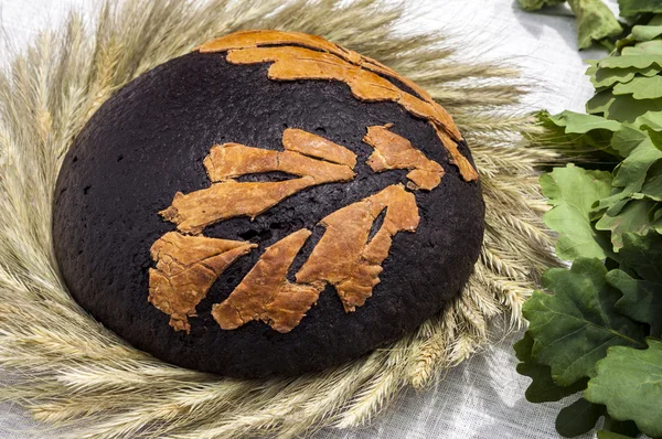 Tradycyjny chleb litewski brown — Zdjęcie stockowe