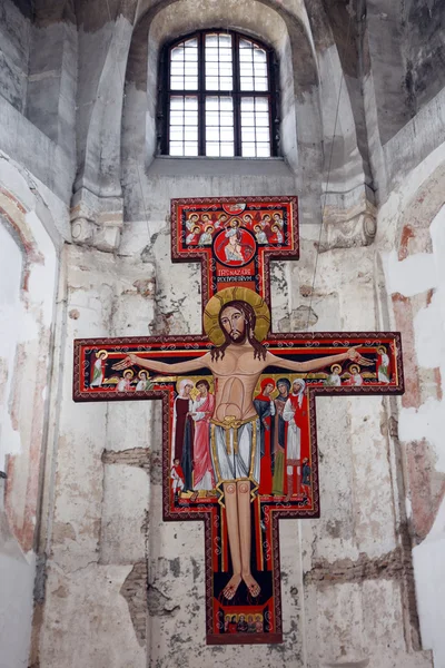 耶稣在东正教教堂的祭坛 — 图库照片