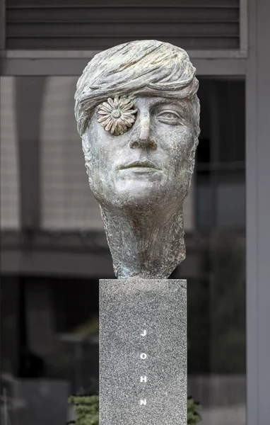 Sculpture of John Lennon — Stock Photo, Image