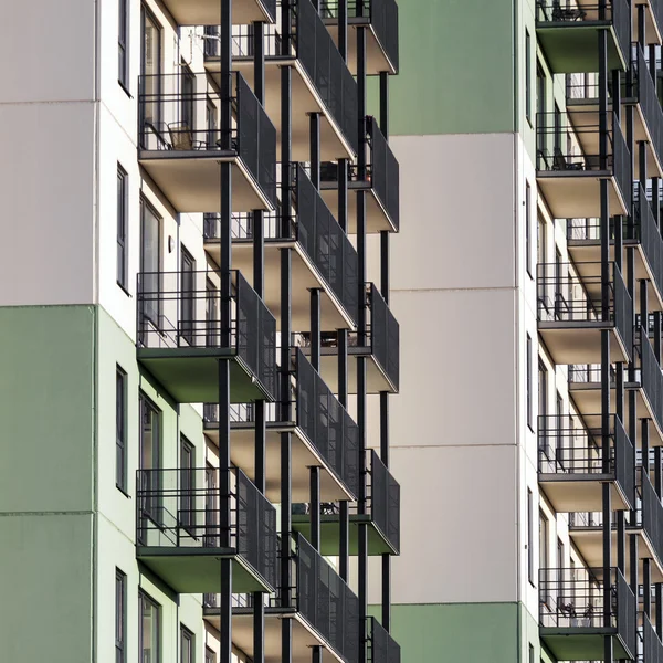 Edificio residencial fondo —  Fotos de Stock