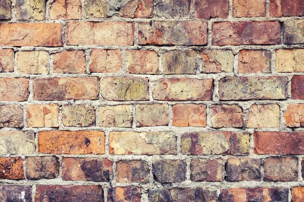 Αστική φόντο grunge από έναν τοίχο από τούβλα — Φωτογραφία Αρχείου