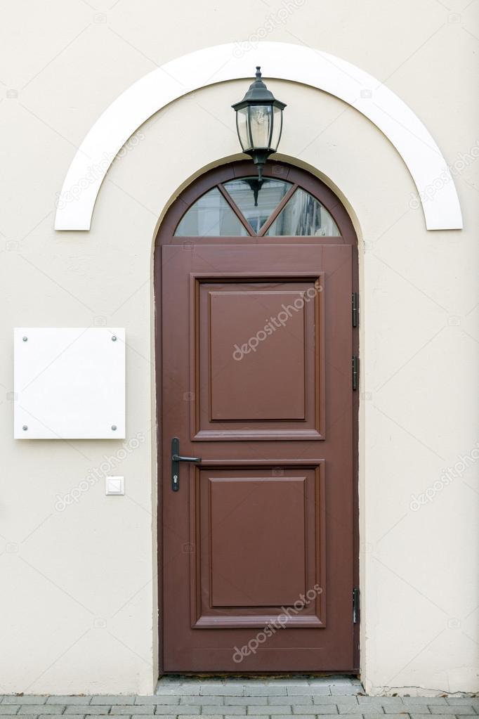 Classic style entrance doors