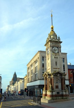 Saat Kulesi, sabah erken, brighton, İngiltere. 