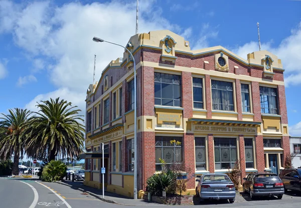 Histórico Âncora Shipping & Foundry Building, Nelson — Fotografia de Stock