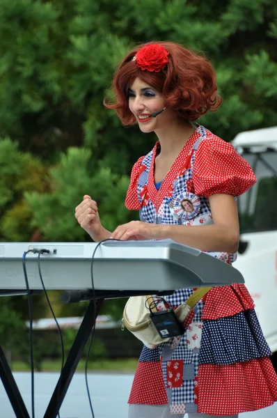 Harika, dünya Buskers Festivali Dünya Turu — Stok fotoğraf