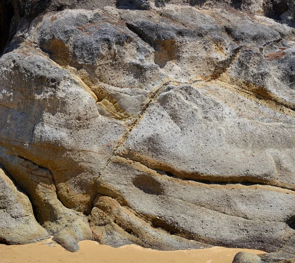 Granit kayalar arka plan Golden Bay, Yeni Zelanda