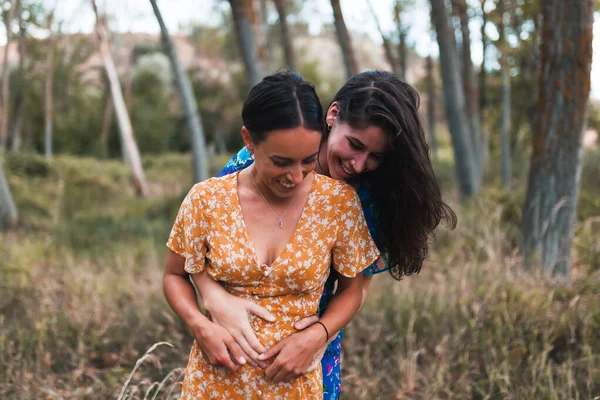 Menina Magro Jovem Maiô Praia — Fotografia de Stock