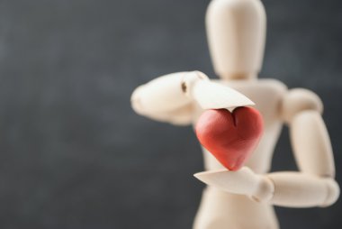 Kukla Sevgililer günü.