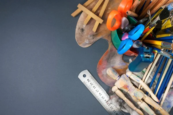 Set of art tools. — Stock Photo, Image