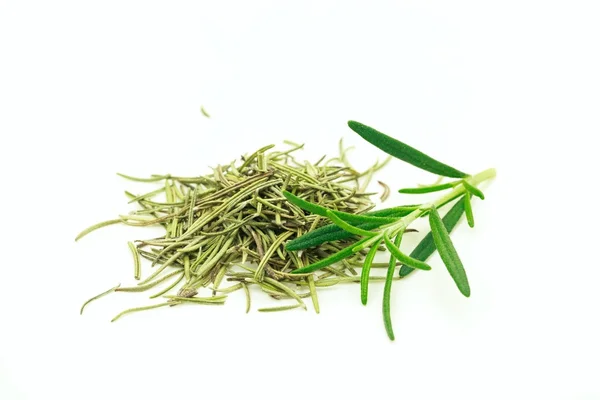 Close-up of dry and fresh rosemary — Stock Photo, Image