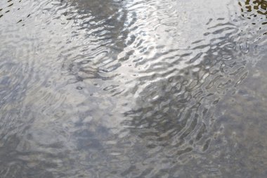 Su yüzey dokusunu dalgalanmalar ile