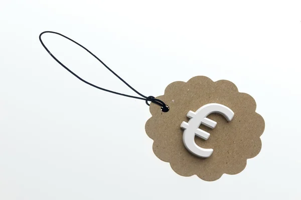 3D рендеринг знака евро — стоковое фото