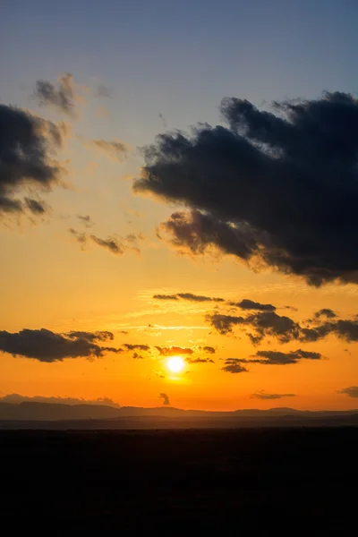 Vista panorámica de una hermosa puesta de sol —  Fotos de Stock