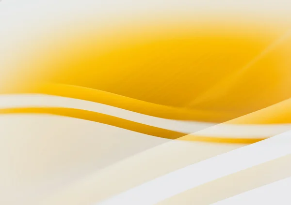 Gele golvende abstracte achtergrond. — Stockfoto
