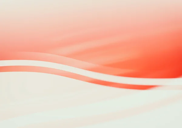 Rode golvende abstracte achtergrond. — Stockfoto