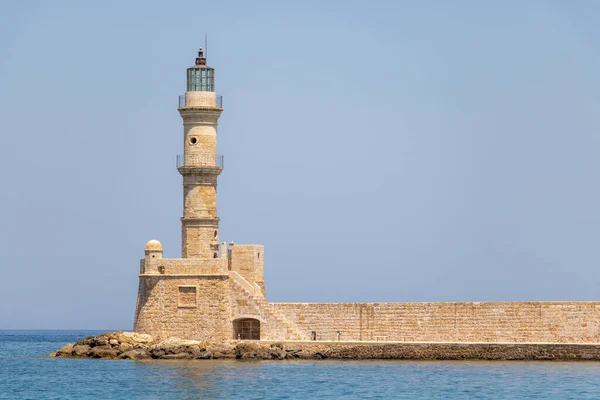 Griechenland Kreta Chania Ein Alter Hafen — Stockfoto