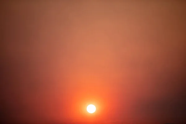 Cloud Smoke Fire Sunset — Stock Photo, Image