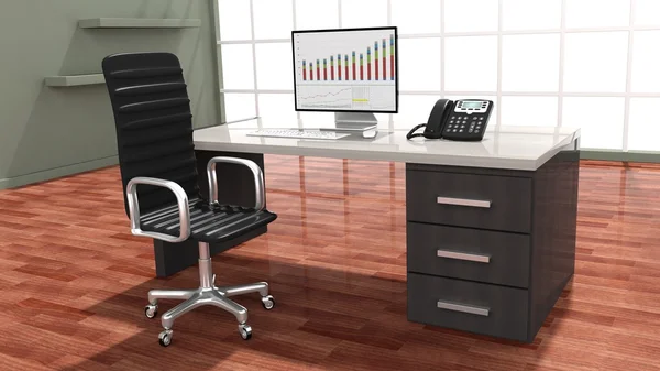 Interior of a modern office — Stock Photo, Image