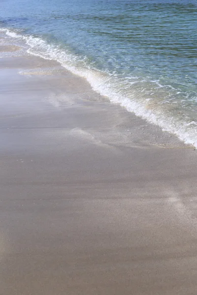 Ακτογραμμή με αμμώδη παραλία στην Ελλάδα — Φωτογραφία Αρχείου