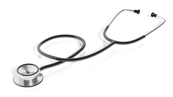 Stethoscope isolated on white background — Stock Photo, Image