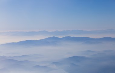 Photo of beautiful landscape with mountains