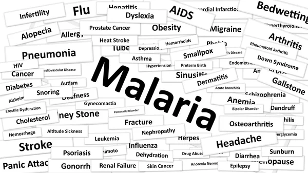 Una enfermedad llamada Malaria —  Fotos de Stock