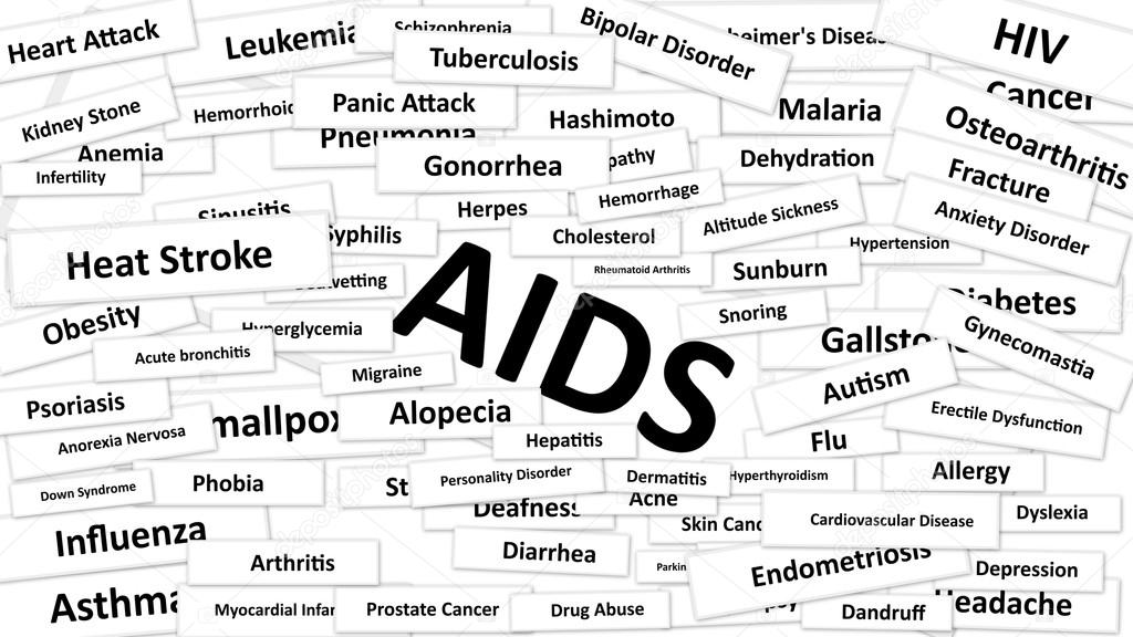 A disease called AIDS — Stock Photo © viperagp 90488438