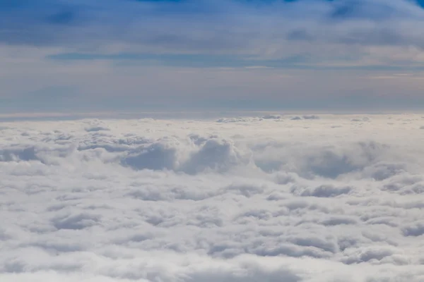 Pochmurnego nieba z horyzontu, Antenowa Fotografia. — Zdjęcie stockowe
