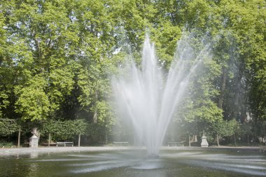 Brüksel Parkı - Parc de Bruxelles - Warandepark çeşme