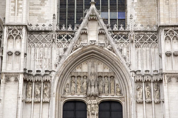 Chiesa Cattedrale di Bruxelles, Belgio — Foto Stock
